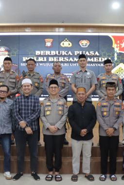 Perkuat Sinergitas Melalui Silaturahmi, Polres Kutai Timur Gelar Buka Bersama Awak Media