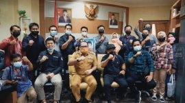 Suasana harmonis menghiasi acara silaturrahmi AJKT bersama Wakil Bupati Kutai Timur, Kasmidi Bulang yang juga merupakan Pembina AJKT (28/09/2021).