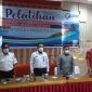 Pelatihan Pengembangan Produk Wisata Susur Sungai yang di gelar di Cafe Maloy Hotel Royal Victoria, Rabu (27/10/2021).(foto: Istimewa)
