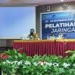 Plt. Asistem Umum III, Rizali Hadi saat memberikan sambutan pada pembukaan pelatihan jaringan dan TIK (23/11/2021).(foto: Istimewa)