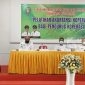 Kepala Dinas Koperasi dan Usaha Mikro Kecil Menengah (Diskop UKM) Kutai Timur, Darsafani saat menyampaikan sambutan (17/11/2021). (foto: bollem)