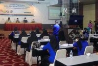 Suasa pembukaan acara Pelatihan Pengembangan Kuliner Khas Daerah, Royal Victoria Hotel (30/11/2021). (foto: Istimewa)
