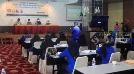 Suasa pembukaan acara Pelatihan Pengembangan Kuliner Khas Daerah, Royal Victoria Hotel (30/11/2021). (foto: Istimewa)