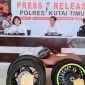 Pelau pencurian vleg di Sangatta berhasil diamankan. (foto: /istimewa)