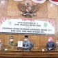 Penyerahan LKPJ TA 2021 oleh Bupati Kutai Timur, Ardiansyah Sulaiman dalam Paripurna ke-5 (04/04/2022). (foto: /istimewa)