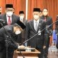 Suasana Pelantikan Sekretaris Daerah Kutai Timur oleh Buapti Kutai Timur.(foto:/istimewa)