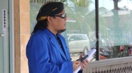 Ketua DPD PAN Kutai Timur, H Asmawardi saat wawancara terkait usulan nama Capres Cawapres 2024.(foto: Dok. DPD PAN Kutai Timur)