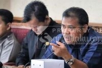 Anggota DPRD Kutai Timur, Basti Sanggalangi (kanan).(/ist)