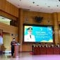 Bupati Kutai Timur, Ardiansyah Sulaiman saat Orasi Ilmiah.(foto:/istimewa)