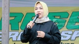 Wakil Ketua I DPRD Kutai Timur, Asti Mazar dalam giat reses Dapil II Kutai Timur.(/ist)