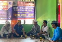 Suasana reses H Asmawardi, Desa Rantau Makmur, Kecamatan Rantau Pulung (20/11/2022).(foto:ev/sangattaku)