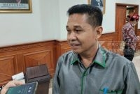 Ketua DPRD Kutai Timur, Joni, S.Sos di salah satu kesempatan wawancara.(foto:bl/sangattaku)