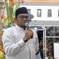 Wakil Bupati Kutai Timur saat memberikan sambutan pada Peringatan Maulid Nabi Muhammad SWA yang digelar oleh Kerukunan Keluarga jeneponto.(foto:/istimewa)