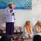 Ustadz saat menyampaikan tausyiah.(foto:/istimewa)