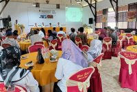 Suasana pembukaan Rembuk Budaya yang digelar Dinas Kebudayaan Kutai Timur di Teras belad Cafe & Resto (09/11/2021).(foto:bl/sangattaku)