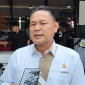 Anggota DPRD Kutai Timur, Yan Ipu saat diwawancara usai menghadiri pembukaan Rembuk Budaya.(bl/sangattaku)