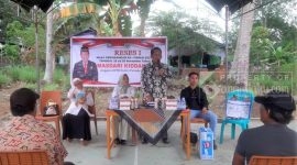 Suasana Reses I Anggota DPRD Kutai Timur, Masdari Kidang di Dusun Silva Duta, Sangatta Selatan.(/ist)