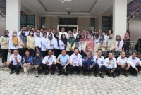 Susana pasca sidak di depan Kantor Diskominfo Staper Kutai Timur. (/istimewa)