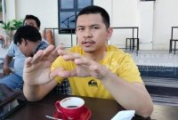 Ketua Aliansi Jurnalis Kutai Timur (AJKT), Raymond Chouda. (bl/sangattaku.com)