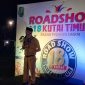Camat Bengalon, Suharman saat memaparkan rencananya dalam sambutan pembukaan roadshow Bazar UMKM. (*/ist)