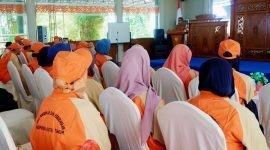 Bupati Kutai Timur, Ardiansyah Sulaiman saat memberikan sambutan. (*/ist)