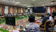 Rapat Dengar Pendapat Umum Mengenai Dampak Aktivitas Tambang PT KPC Bagi Lingkungan dan Fasilitas Sosial Warga Bukit Kayangan Desa Singa Gembara