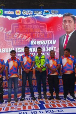 Pecah Rekor, Festival Sepak Bola Usia Dini Bupati Cup 2025 Catat 32 Tim Peserta dari Berbagai Kecamatan