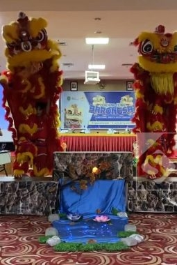 Coaching Clinic Barongsai Tingkat SMP dan SMA, Carolina Laoh Harap Lahirkan Bibit Baru