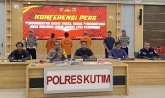 Polres Kutai Timur Ungkap Pemerasan Bermodus Love Scamming, 2 Tersangka Diamankan, Korban Capai 76 Orang