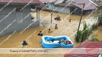 Banjir di Sangatta: Pemkab Kutim Tanggapi Laporan BPBD yang Turun ke Lapangan