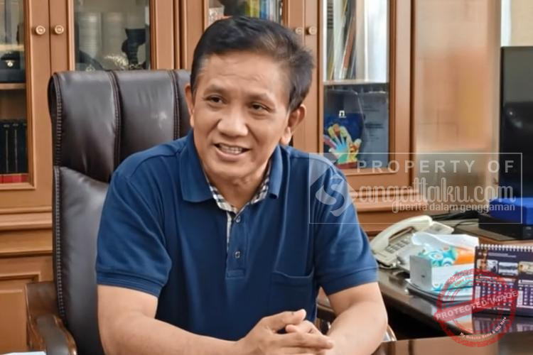 Kepala Dinas Pemberdayaan Masyarakat Desa Kutai Timur (DPMDes Kutim), Muhammad Basuni. (bl/sangattaku)