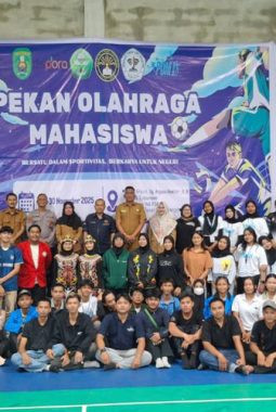 POM se-Kutim Resmi Dibuka, Ratusan Mahasiswa Bersaing di Tiga Cabor Utama