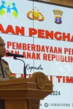 Polres Kutai Timur Raih Penghargaan Kemen P3A RI, Terdepan Dalam Penanganan Kasus Perempuan dan Anak