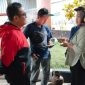 Kabid Pembinaan Perdagangan Dalam Negeri, Erwin Pratama saat turun langsung melakukan pengawasan (*/ist)
