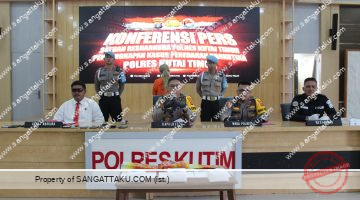 Polres Kutim Kembali Ringkus Peredar Narkotika, 3 Kilo Sabu Jadi Barang Bukti