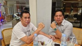 Ketua JMSI Kaltim Mohammad Sukri (kiri) dan Ketua JMSI Kutim Fantriansyah (Kiri) (*/ist)